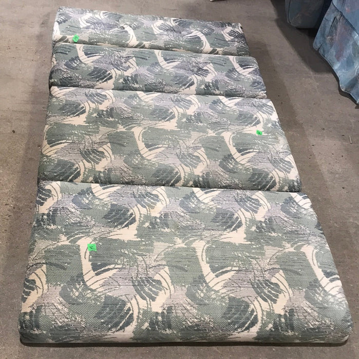 USED Dinette Cushion Set- 4 piece | 2 @ 37" X 22" X 4" D, 2 @ 37" X 13" X 4" D - Young Farts RV Parts