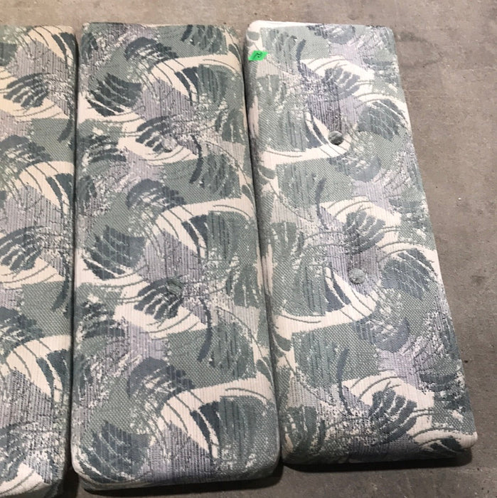 USED Dinette Cushion Set- 4 piece | 2 @ 37" X 22" X 4" D, 2 @ 37" X 13" X 4" D - Young Farts RV Parts