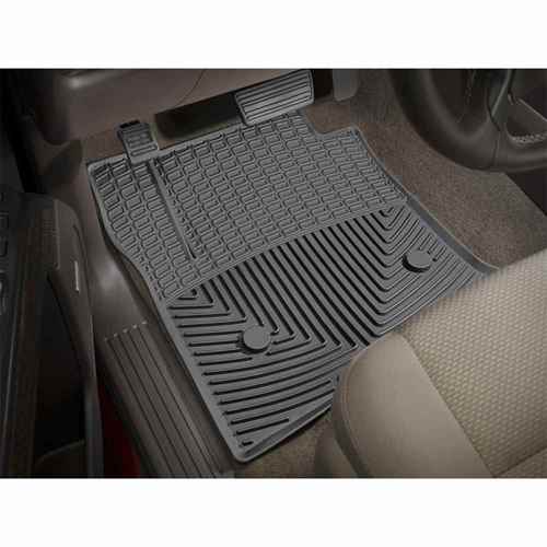  Buy Weathertech W347 Front Rubber Mats Black Ford F150 15-18 - Floor Mats