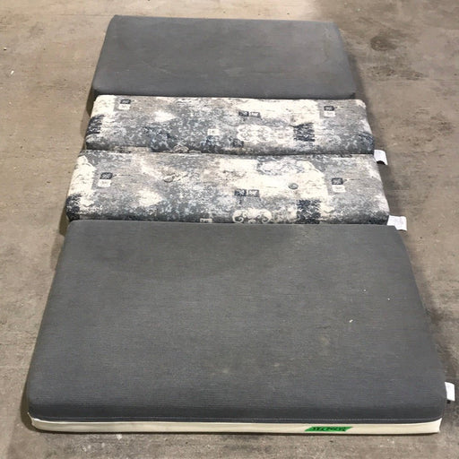 USED Dinette Cushion Set- 4 piece | 2 @ 38" X 24" X 4" D, 2 @ 38" X 13" X 4" D - Young Farts RV Parts