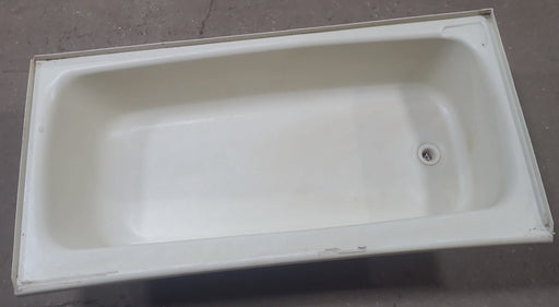 Used RV Bath Tub 54 1/8” x 27 1/4” Right Hand Drain - Young Farts RV Parts