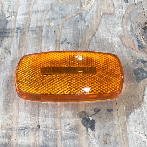 Used SAE-A-P2 DOT 14 Replacement Lens for Marker Light - Amber - Young Farts RV Parts
