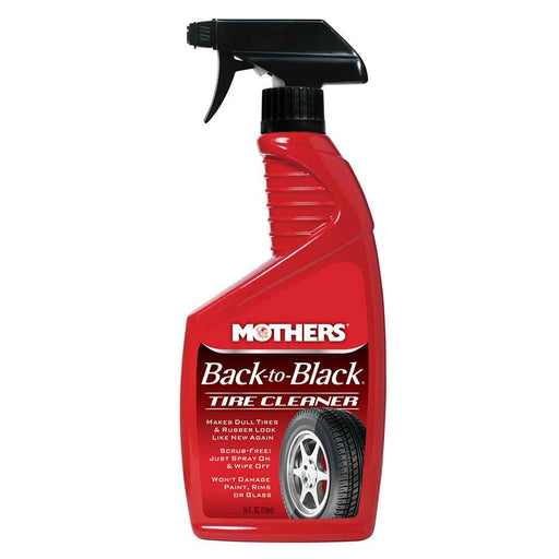 Buy Mothers Polish 09324 Back-to-Black Tire Cleaner - 24oz - Unassigned