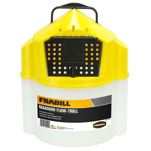 Buy Frabill 451200 Magnum Flow Troll Bucket - 10 Quart - Bait Management
