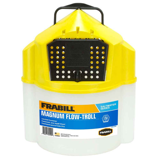 Buy Frabill 451205 Magnum Flow Troll Shrimp Bucket - 10 Quart - Bait