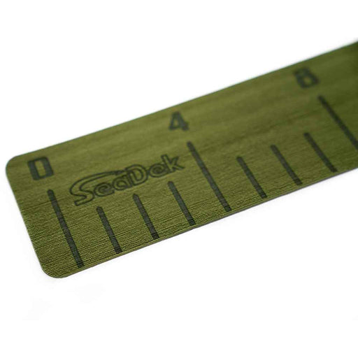 Buy SeaDek 22135-80050 4" x 36" 3mm Fish Ruler w/Laser SD Logo - Olive