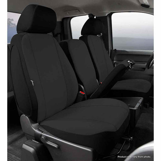 Buy FIA SP87-21 BLACK Front Seat Cover Black Ford Super Duty 08-10 - Seat