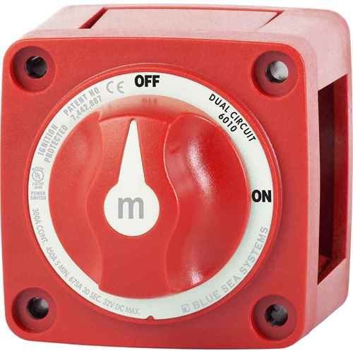 Buy Blue Sea Systems 6010 6010 m-Series (Mini) Battery Switch Dual Circuit
