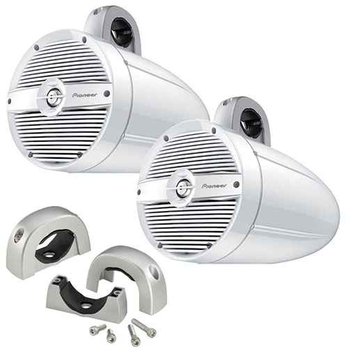 Buy Pioneer TS-ME770TC-K 7.7" 250W IPX7 Tower Speaker w/RGB LED Lighting -