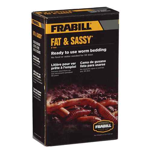 Buy Frabill 1066 Fat & Sassy Pre-Mixed Worm Bedding - 2.5lbs - Bait