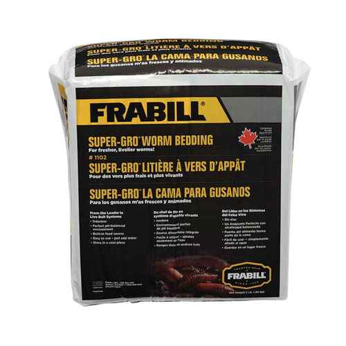 Buy Frabill 1102 Super-Gro Worm Bedding - 2lbs - Bait Management Online|RV