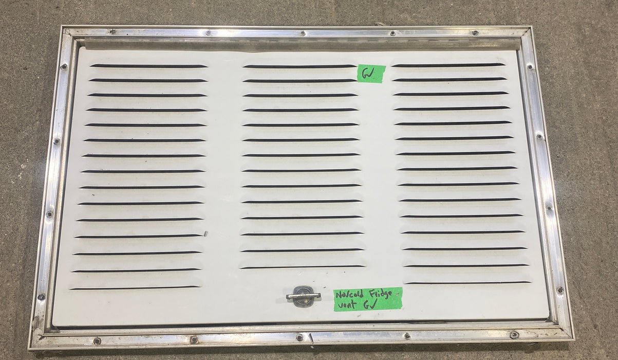 Used Retro NORCOLD 616010/ DOMETIC (P/N UNKNOWN for RM2214) - Off White Vent Door
