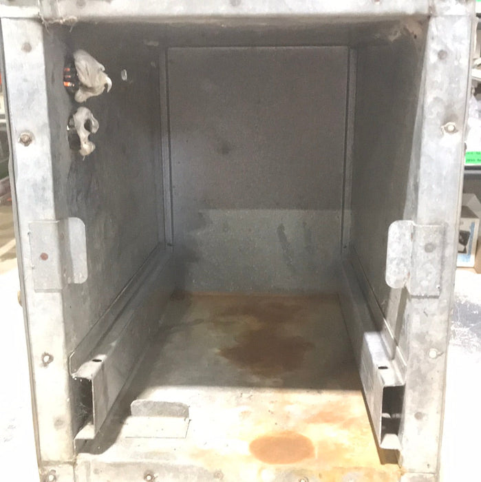 Used Battery Compartment Box with Slide Out Tray