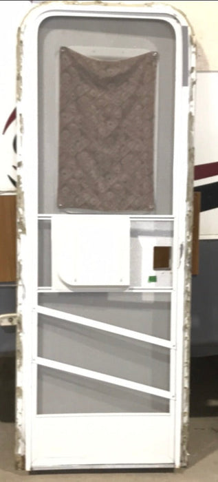 Used Radius Storage Entry Door 70" x 24" X 2 1/4" D