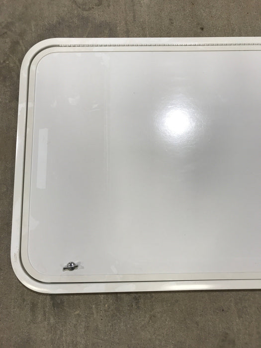 Used Radius Cornered Cargo Door 55" x 25 1/2" x 1" D - Young Farts RV Parts