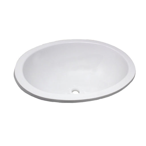 LaSalle Bristol 16156PWA Oval Lavatory/Bathroom Sink 10 X 13 - White - Young Farts RV Parts