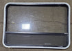 Used Black Radius Opening Window : 41 3/8" W x 28 5/8" H x 1 7/8" D - Young Farts RV Parts