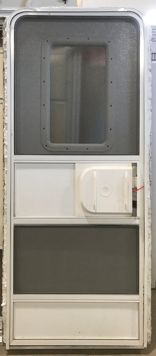 Used RV Radius Entry Door 29 1/2" W x 71 1/2" H