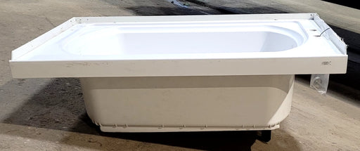 Used RV Bath Tub 40" x 24” - Right Hand Drain - Young Farts RV Parts