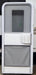 Used RV Radius Entry Door 30 1/2" W x 70 1/2" H - Young Farts RV Parts