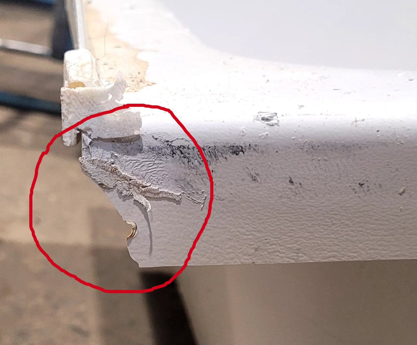 Used RV Bath Tub 41” x 24” - Right Hand Drain - Young Farts RV Parts