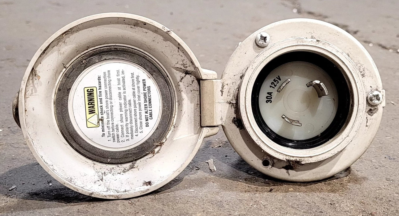 Used Marinco L5-30 Receptacle - Young Farts RV Parts