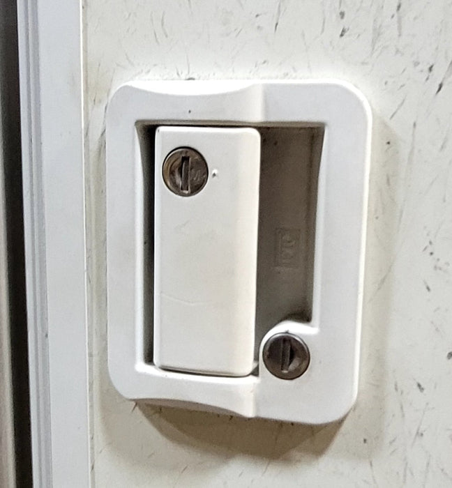 Used RV Square Entry Door 26 1/8" x 69 5/8" - Young Farts RV Parts