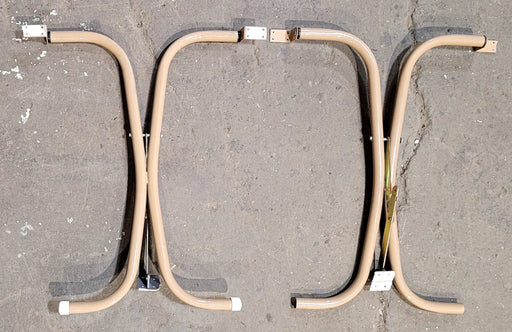 Used RV Folding Table Leg Set 25 1/4" H- TAN COLOR - Young Farts RV Parts