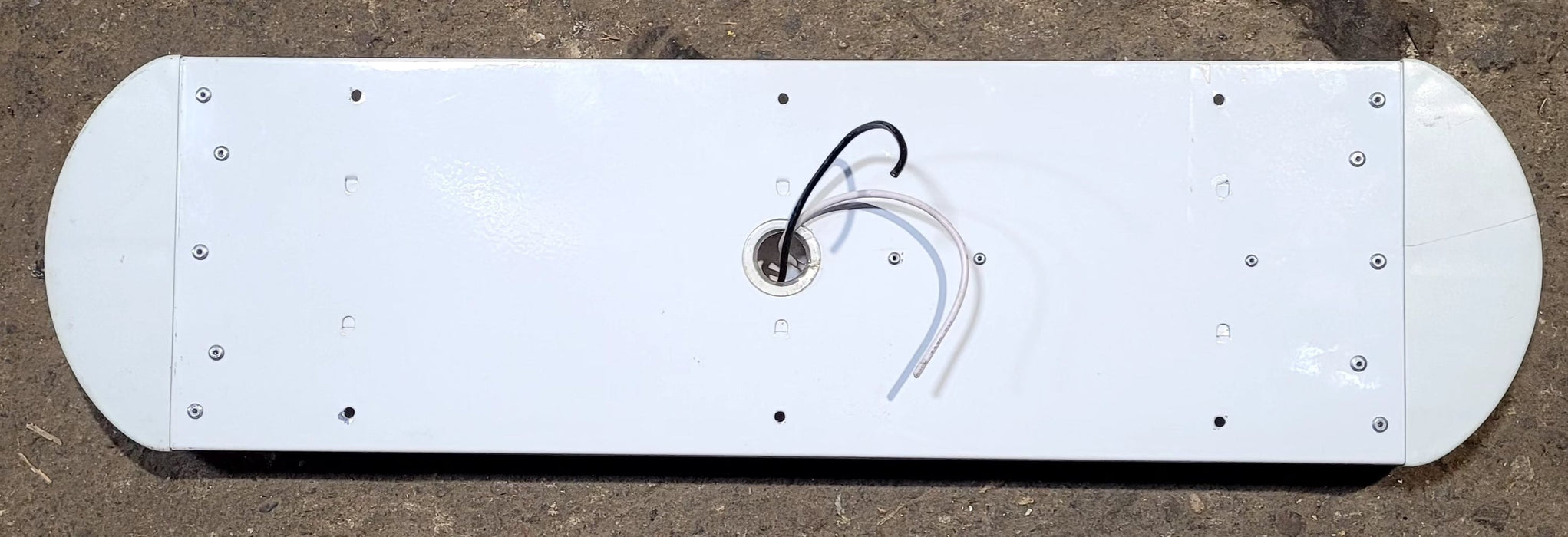 Used Dual Florescent light fixture - With Switch - Young Farts RV Parts