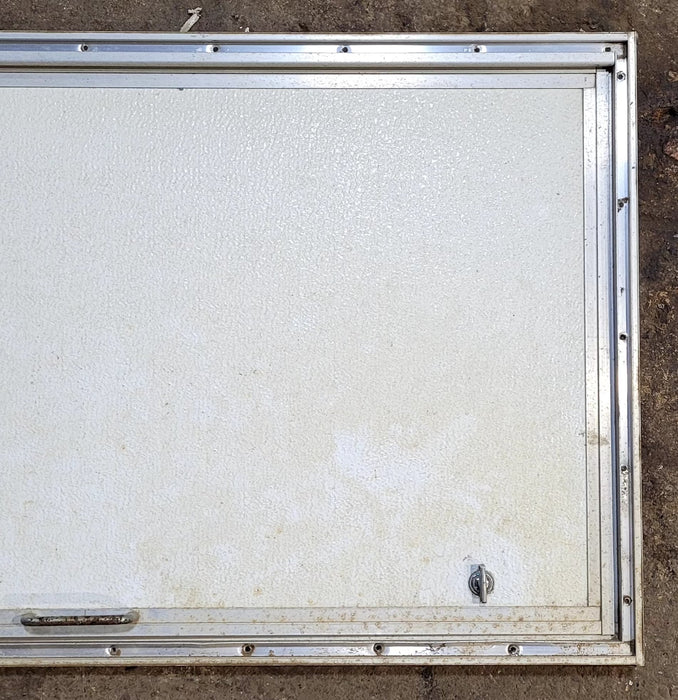 Used Square Propane/ Cornered Cargo Door 36" x 19 3/4" x 3/4" D