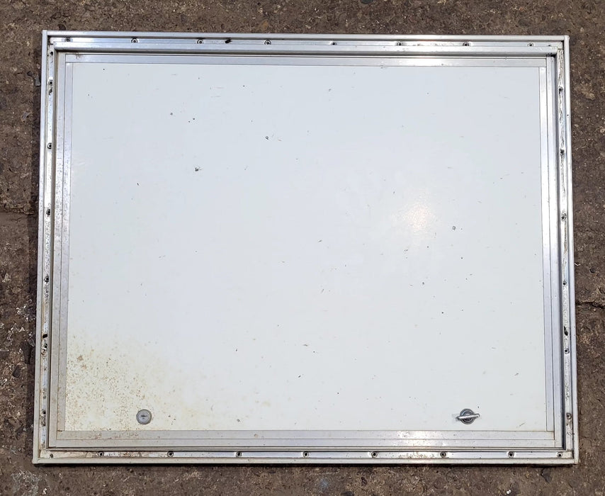 Used Square Cornered Cargo Door 30" x 23 3/4" x 3/4"D