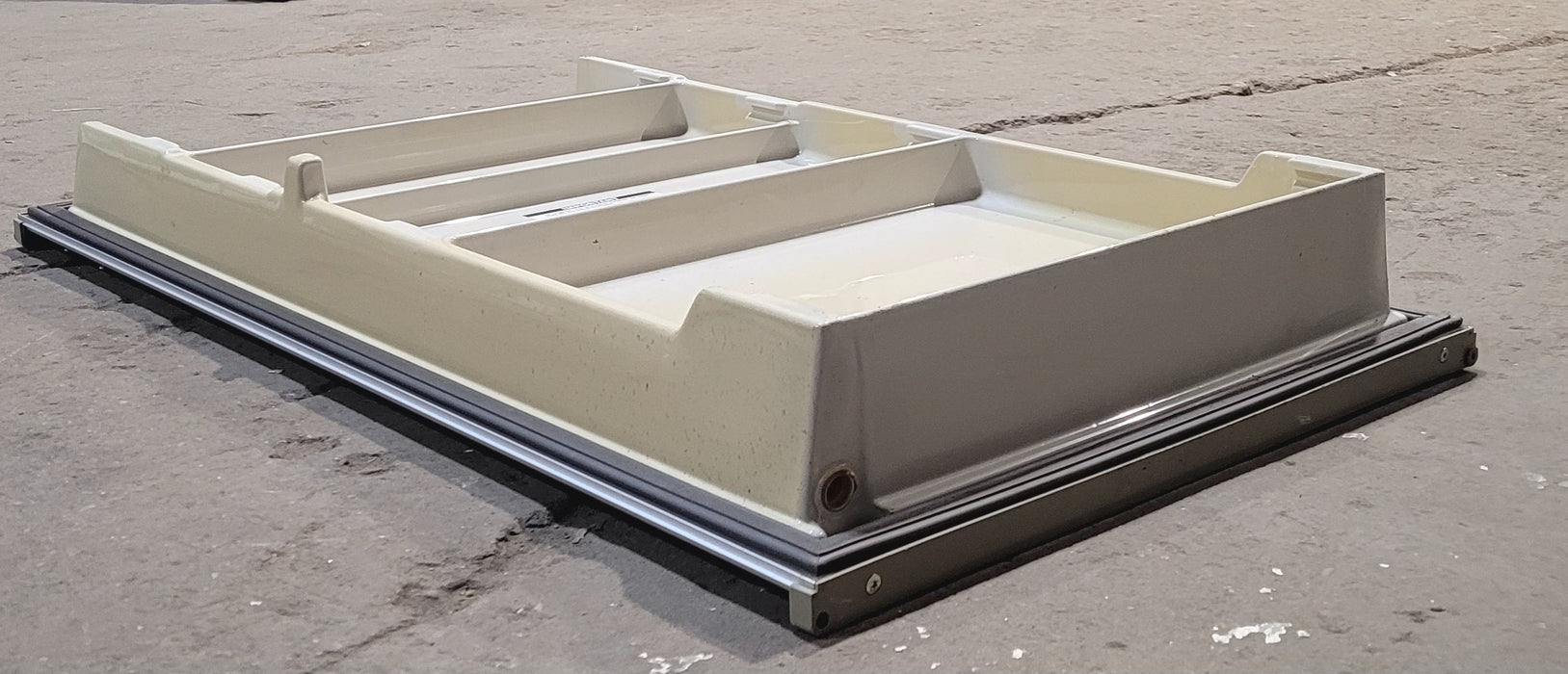 Used Dometic Refrigerator Door 2931175117 21 1/8" W x 33 7/8" H - Young Farts RV Parts