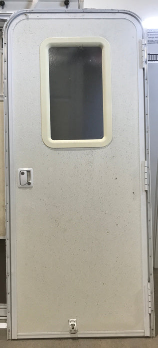 Used RV Radius Entry Door 29 1/2" W x 71 1/2" H