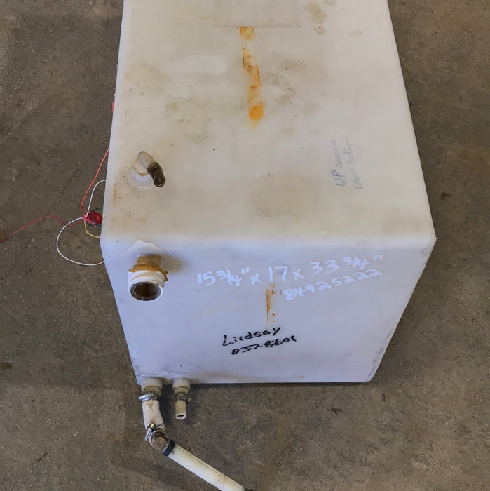 Used Fresh Water Tank 15 3/4” x 17” x 33 3/4"