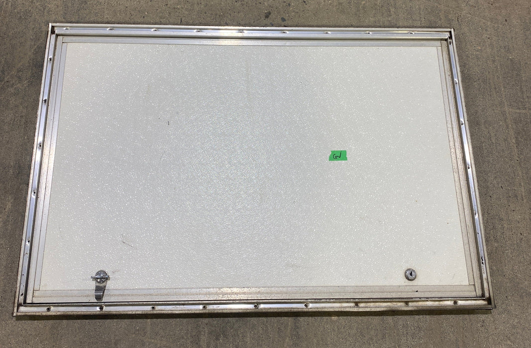 Used Square Cornered Cargo Door 35 3/4" W x 23 1/4" H X 3/4" D