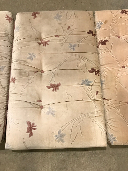 Used Dinette Cushion Set- 4 piece | 2 @ 40" X 24" X 4 1/2" D, 2 @ 40" X 12" X 4 1/2" D