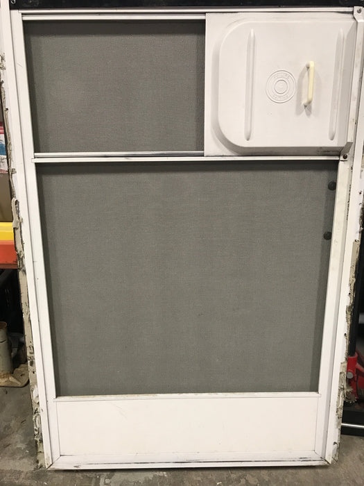 USED Square Corner Entry Door 71 3/4" H x 29 3/4" W X 2 1/4" D
