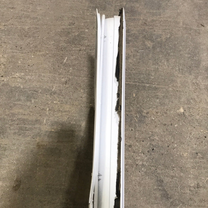 Used White Radius Opening Window : 35 1/2 X 17 1/2 X 2" D