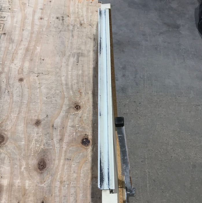 Used RV Wall Mount Table Top With Single Leg 38 1/4" L x 34" W