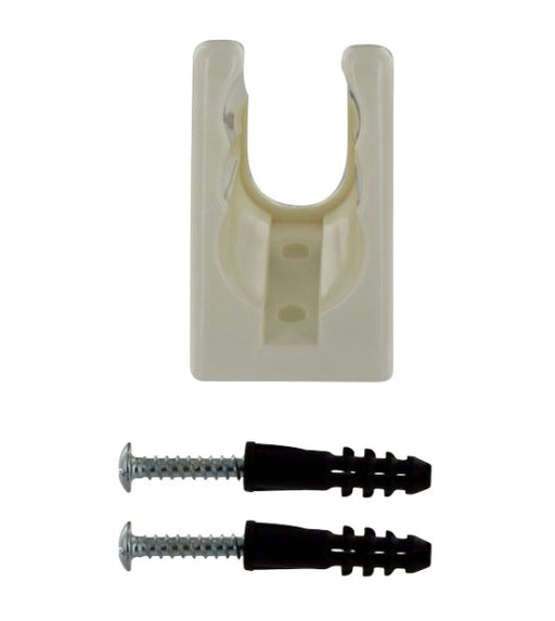 3 Position Shower Bracket White - Young Farts RV Parts