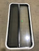 Used Black Radius Opening Window : 41 1/2" W x 19 1/2" H x 2" D - Young Farts RV Parts