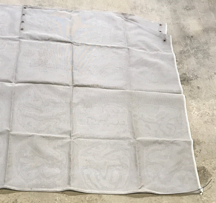 Used Fabric Panel for RV Awning Screen Room - Front Panel