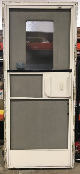 USED Square Corner Entry Door 71 3/4" H x 29 3/4" W X 2 1/4" D
