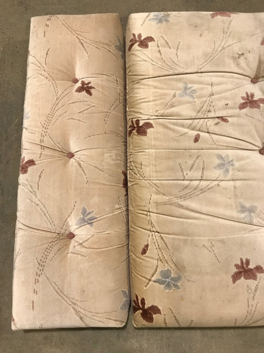 Used Dinette Cushion Set- 4 piece | 2 @ 40" X 24" X 4 1/2" D, 2 @ 40" X 12" X 4 1/2" D