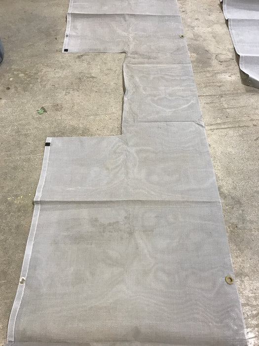 Used Fabric Panel for RV Awning Screen Room - Skirting Panel