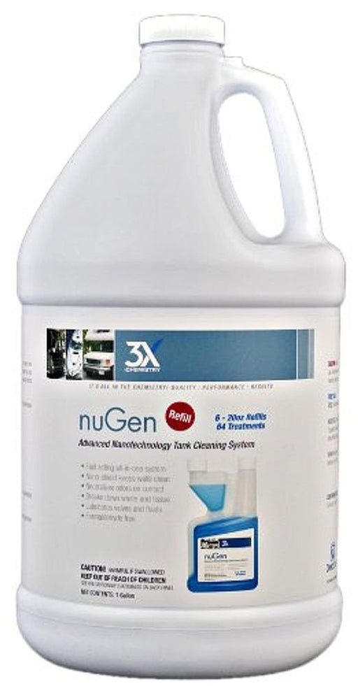 3X Chemistry 140 NuGen Advanced Nanotechnology Toilet Chemical & Cleaner - 1 Gallon - Young Farts RV Parts