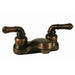 4" Lavatory Faucet w/Lever Handles Oil - Rub Bronze - Young Farts RV Parts
