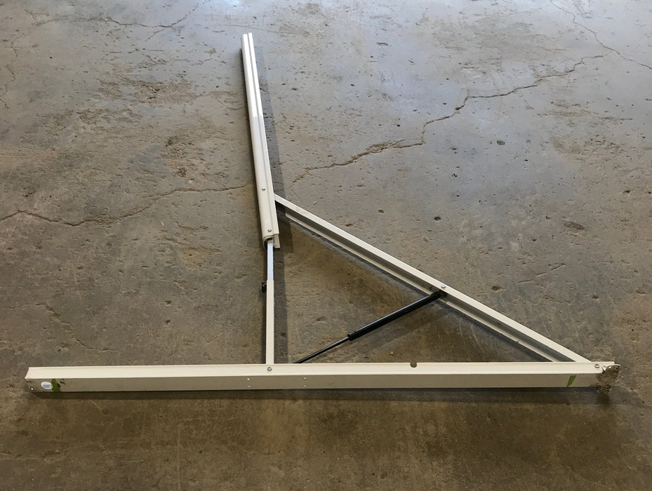 Used Dometic 9100 power awning arm basement model LH 62 1/4" with adjustable pitch arm