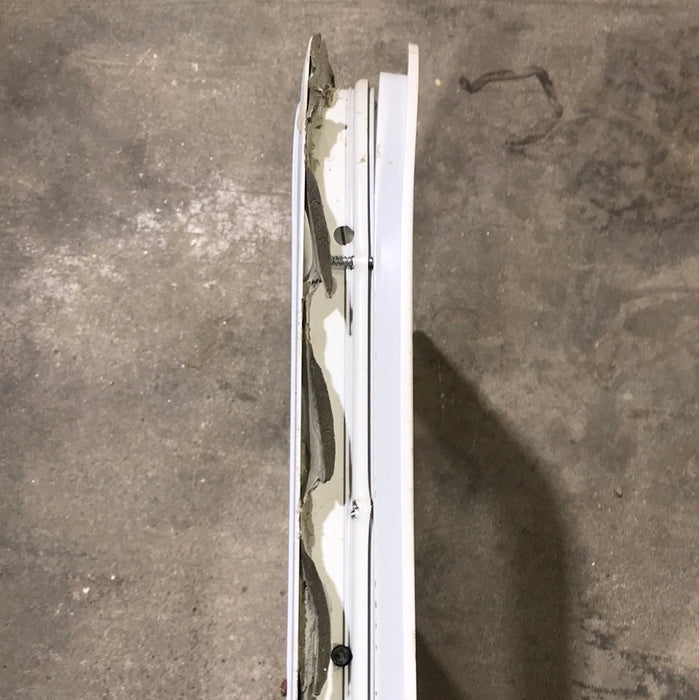 USED White Radius Opening Window : 23 1/2" W X 21 1/2" H X 2" D