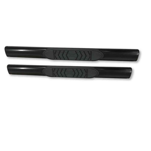 5' Oval Straight Nerf Bar Black - Young Farts RV Parts